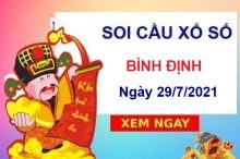 Soi cầu XSBDI ngày 29/7/2021