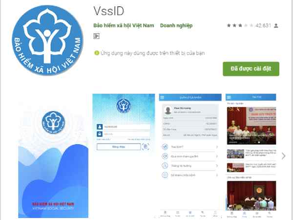Tra cứu qua ứng dụng VssID