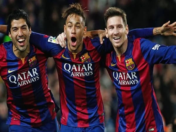 Bộ 3 tiền đạo barca: Messi - Suarez - Neymar (2014-2017)