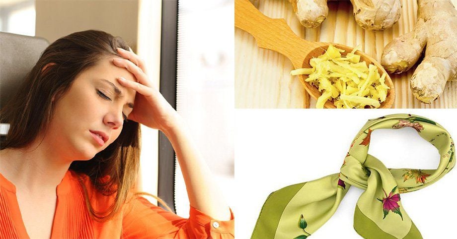 Sử dụng hương thơm tự nhiên chữa say xe
